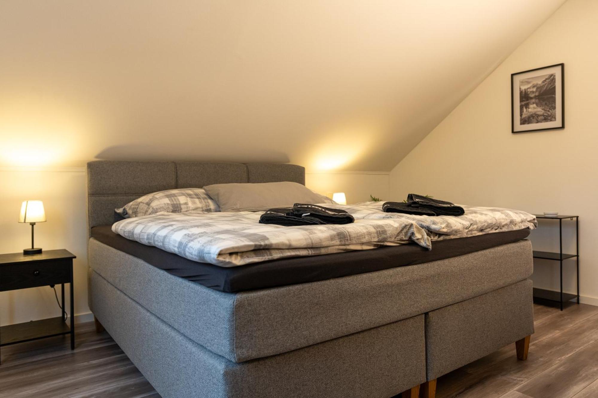 Ganzes Ferienhaus In Leipzig Mit Garage Und Fussbodenheizung المظهر الخارجي الصورة
