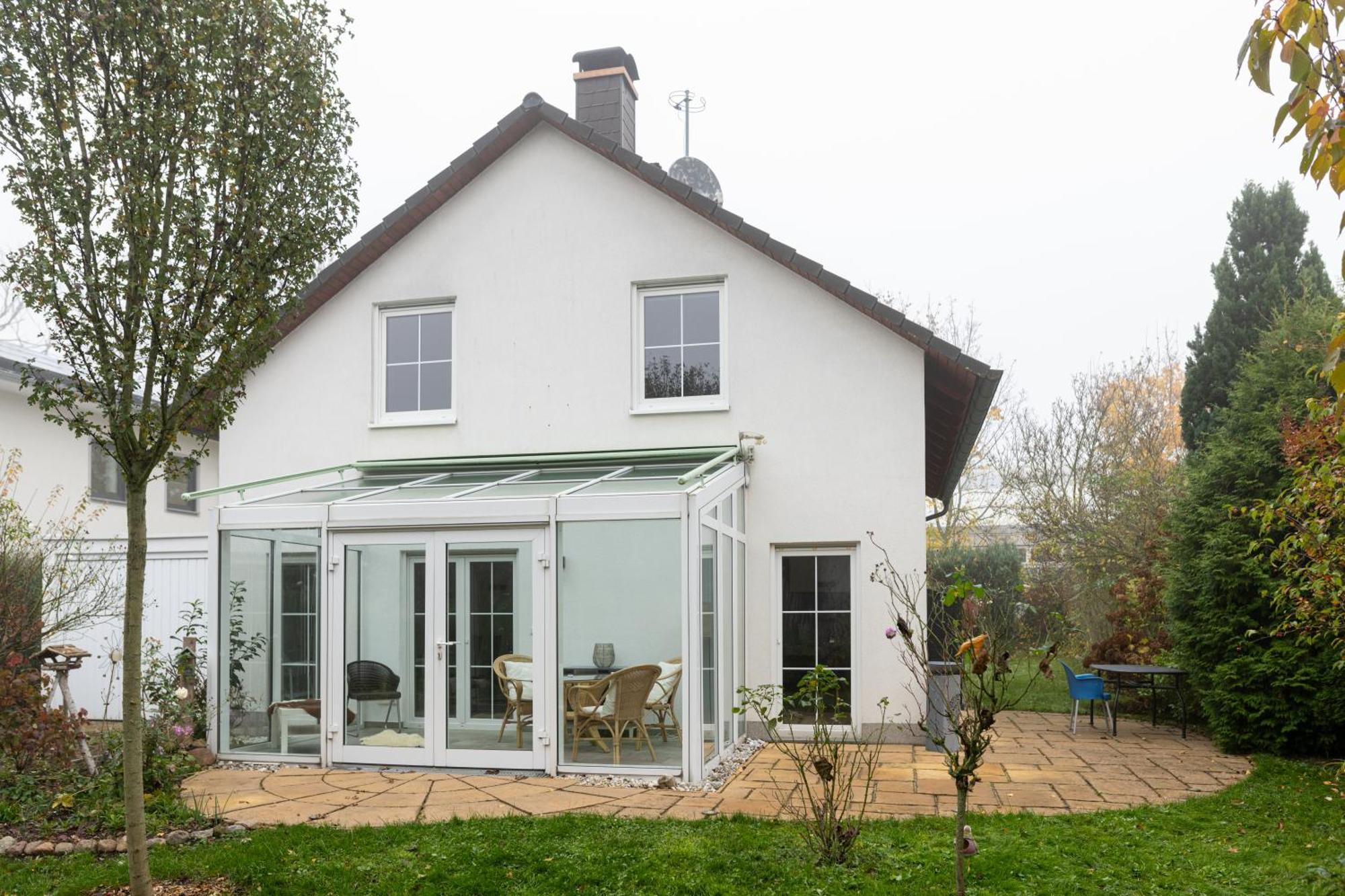 Ganzes Ferienhaus In Leipzig Mit Garage Und Fussbodenheizung المظهر الخارجي الصورة